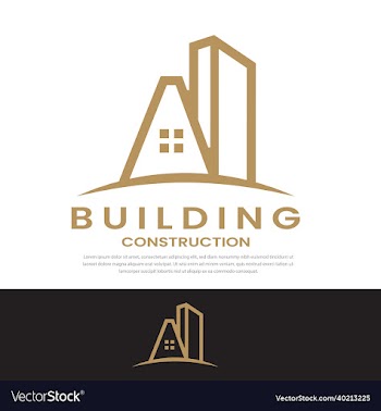 logo with design build premium template