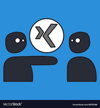 Logo xing icon social social media social network vector image