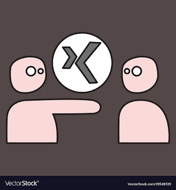 Logo xing icon social social media social network vector image
