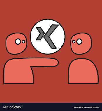 Logo xing icon social social media social network vector image