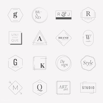 Logos and badges | Free stock vector - 598849