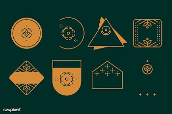 Logos on green | Free stock vector - 599567
