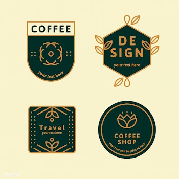 Logos on yellow | Free stock vector - 599565