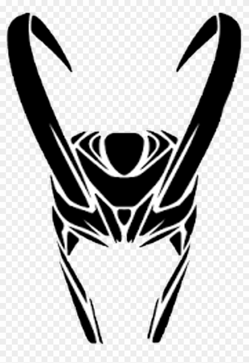 Loki Sticker - Loki Black And White