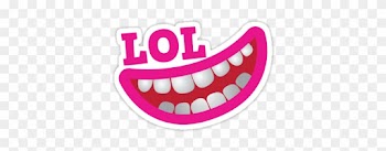 Lol Laugh Out Loud Smiling Teeth By Jazzydevil - Lol Large Tote Bag, Adult Unisex, Natural, Large