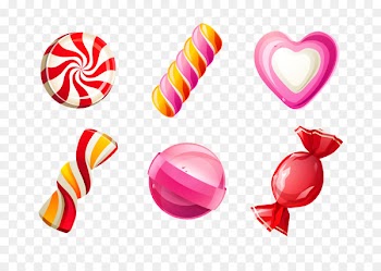 Lollipop Bonbon Cupcake Cotton candy - Cartoon candy 