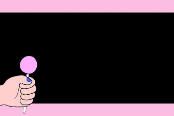 Lollipop border background, pink and | Free PSD - rawpixel
