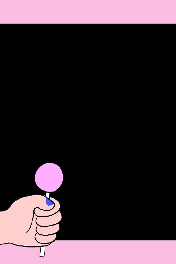 Lollipop border background, pink and | Free Vector - rawpixel