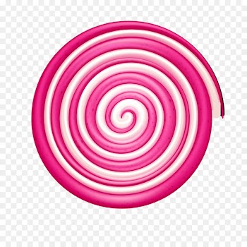 Lollipop Candy cane Ribbon candy - Round swirl lollipop background vector 