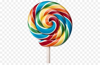 Lollipop Candy Clip art - Color wave plate sugar 