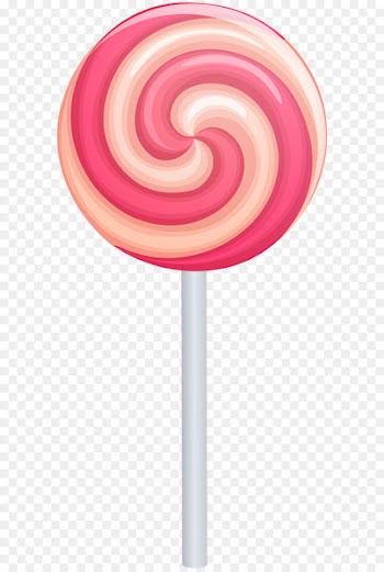 Lollipop Candy Clip art - Pink Swirl Lollipop PNG Clip Art Image 