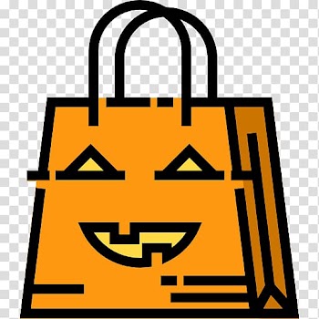 Lollipop Candy Halloween Food Icon, bag transparent background PNG clipart