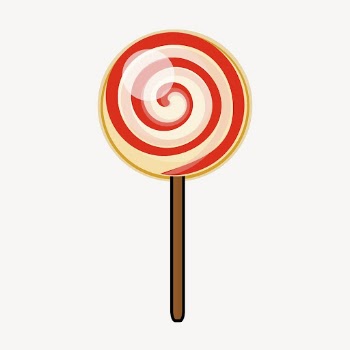 Lollipop collage element, food illustration | Free Vector - rawpixel
