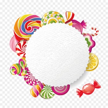 Lollipop Cotton candy Confectionery store - Candy Border 