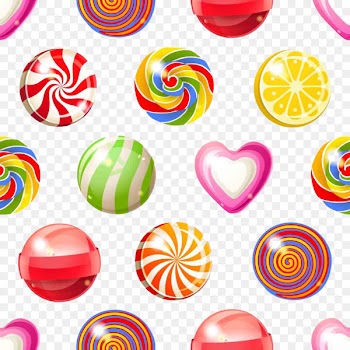 Lollipop Cotton candy Hard candy - Colorful candy picture material 