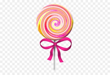 Lollipop Cotton candy Sweetness Food - Cartoon big pink lollipop 