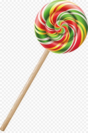 Lollipop Euclidean vector - Rainbow lollipop 