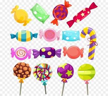 Lollipop Gummi candy Candy cane Clip art - candy 