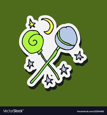 Lollipop set vector image