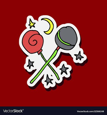 Lollipop set vector image