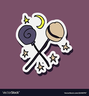 Lollipop set vector image