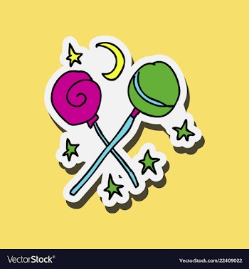 Lollipop set vector image