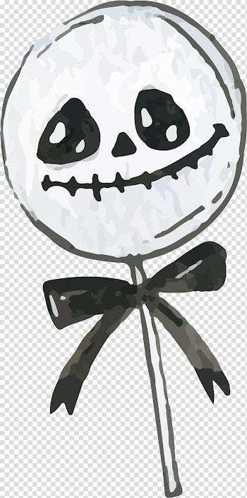 Lollipop Skeleton, Skeleton lollipop transparent background PNG clipart