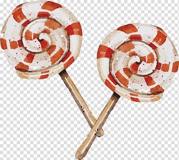 Lollipop sweet poster background material transparent background PNG clipart