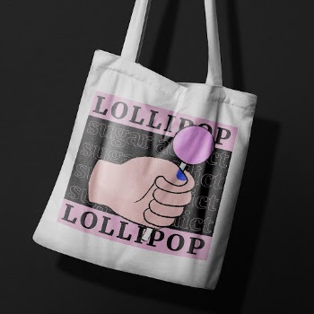 Lollipop tote bag mockup, cute | Free PSD Mockup - rawpixel