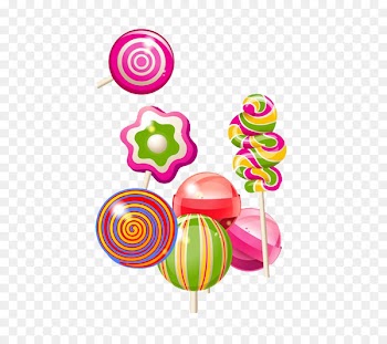 Lollipop Wedding invitation Candy cane Candy Land - Colorful lollipop 