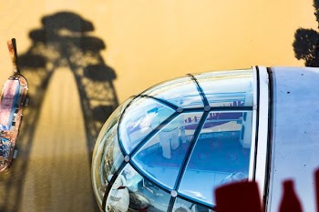 London Eye carriage above river during daytime