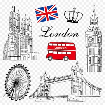 London Eye Euclidean vector Shutterstock - Retro illustration London 