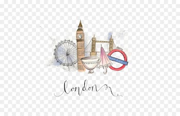 London Fashion illustration Illustrator Etsy Illustration - London flag painted 