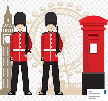 London Royalty-free Illustration - British soldiers 