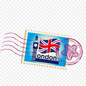 London Royalty-free Postage stamp Stock photography - Vector sticker England 