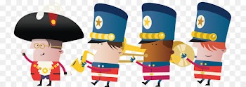 London's New Year's Day Parade New Year's Eve Christmas Day - procession cartoon 