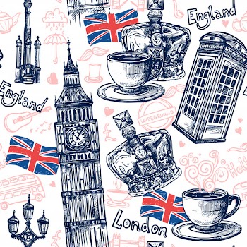 London seamless pattern