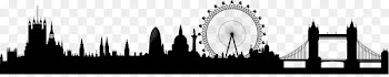 London Skyline Royalty-free Illustration - London PNG File 