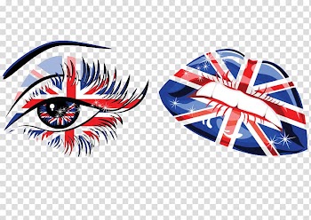 London Sticker Mouth Adhesive Furniture, Eyes banner transparent background PNG clipart