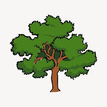 Lone tree sticker, botanical illustration | Free PSD - rawpixel