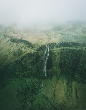 lonely waterfall
