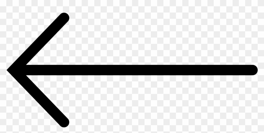 Long Arrow Left Icon - Arrow Png Icon