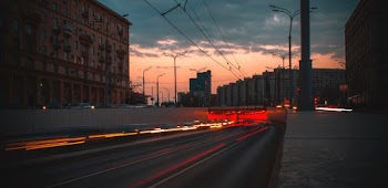 Long-exposure Photography of Vehicle Lights