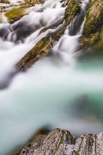 Long-exposure Shot Of Water Flowing
