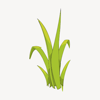 Long grass clipart illustration psd. | Free PSD - rawpixel