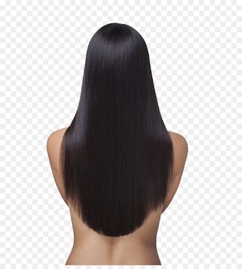 Long hair Icon - Long hair fluttering back 