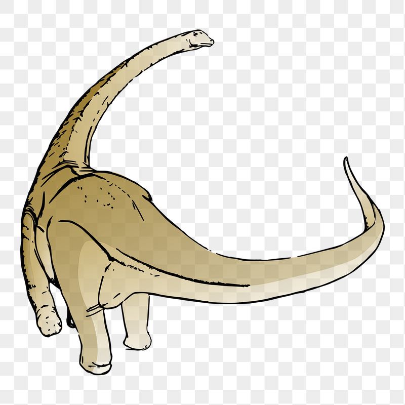 Long-neck dinosaur png sticker, extinct | Free PNG - rawpixel