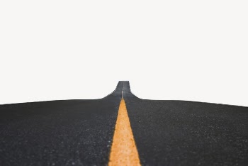 Long road border, travel photo | Free PSD - rawpixel