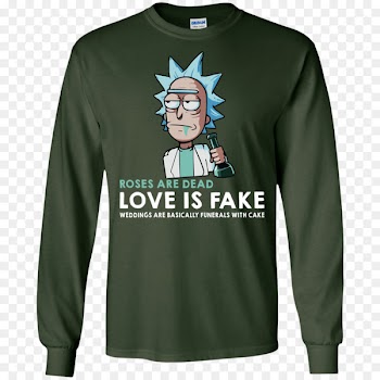 Long-sleeved T-shirt Rick Sanchez Hoodie - T-shirt 