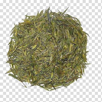 Longjing tea Dongting Lake Junshan Yinzhen Green tea, Imperial tea leaves material transparent background PNG clipart